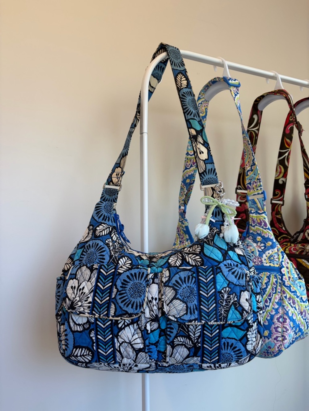 SOLD Vera Bradley Blue Bayou Cargo Sling